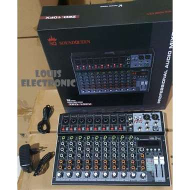 Mixer Audio SOUNDQUEEN ZED-10FX 10 Channel ORIGINAL