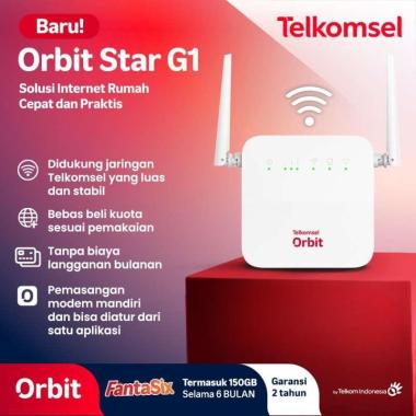 HOME ROUTER ORBIT STAR G1 TELKOMSEL FREE KUOTA DATA