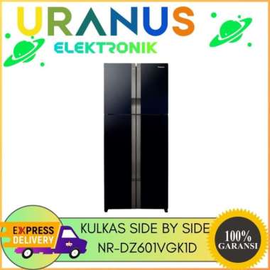 Panasonic NR-DZ601VGK1D Kulkas 4 Pintu Side by Side 601 Liter SBS