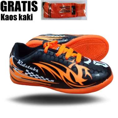 Sepatu Futsal Anak Laki Laki Usia 2 -10 Tahun PAUD TK SD SMP Kelas 1 2 3 4 5 6 7 8 9 0 Tahun-KIDZTUB