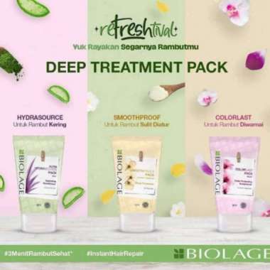 MATRIX BIOLAGE DEEP TREATMENT PACK MASK 100ML HYDRASOURCE