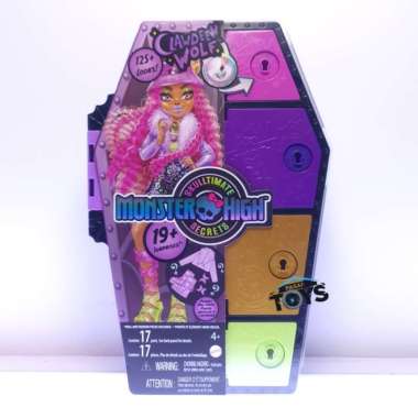 Monster High Skulltimate Secrets Clawdeen Wolf Doll