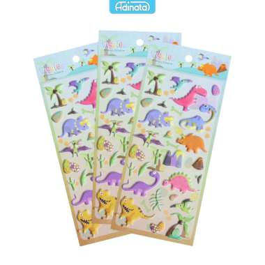 Adinata Giggles Puffy Stickers 2350-6166 / Sticker - Adinata