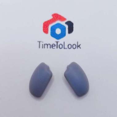 NosePad Plug-in Pure Silicone Bantalan Hidung Colok Nosepad Kacamata Abu-abu