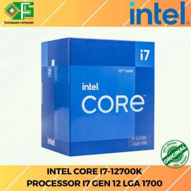 Processor Intel Core i7 12700K Up to 5.00 Ghz Box Resmi