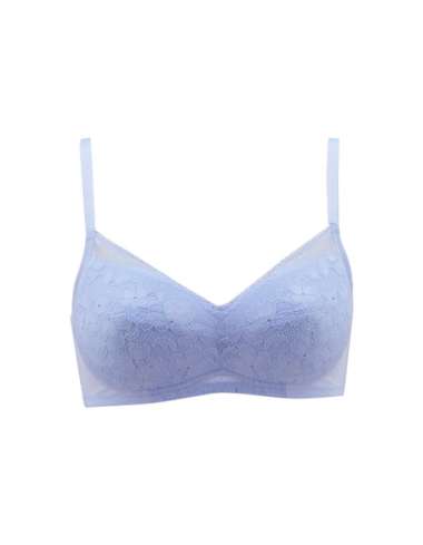 Luludi Feel Free Bra LB 4274 - Tanpa Kawat. black 75B