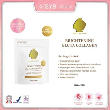 MECCA ANUGRAH BRIGHTENING GLUTA COLLAGEN AHA POWDER