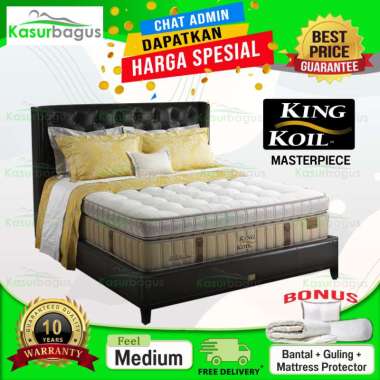 King Koil Kasur Springbed New Masterpiece - Full Set 160 180 200 180 x 200
