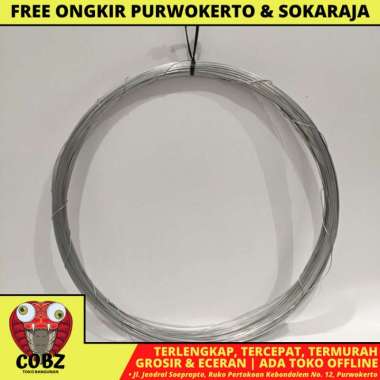 0.5 - 1 MM / NM BWG 20 Kawat Alat Pengikat Beton Bendrat Galvanis KG