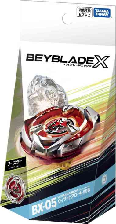 Mainan Gasing Takara Tomy Beyblade X BX-05 Booster Wizardarrow