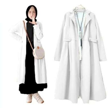 ZS BO - LONG CARDY RIFKA /CARDIGAN WANITA / CARDI WANITA / CARDIGAN VIKA / CARDINGAN PUTIH