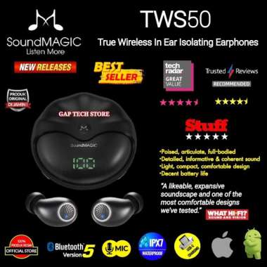 Soundmagic tws50 true online wireless earbuds