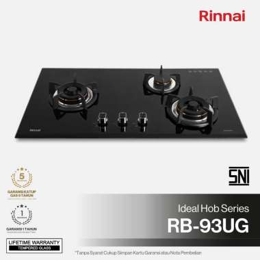KOMPOR RINNAI/KOMPOR TANAM RINNAI/ RB-93UG 3 TUNGKU