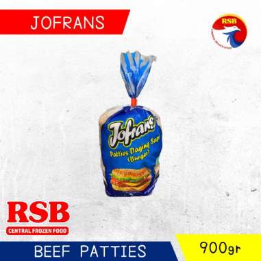 Jofrans Patties Sapi 900gr