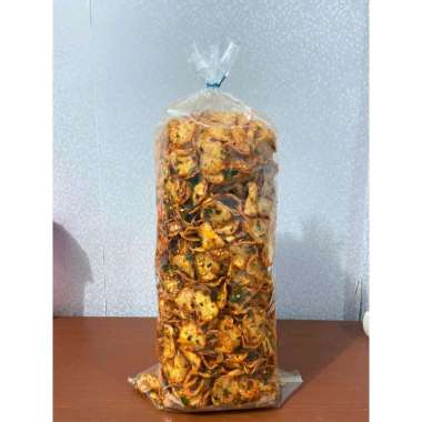 [KILOAN] Molreng Cimol Goreng Pedas Daun Jeruk - 1000gr / Keripik Cimol Renyah 1KG