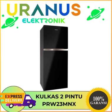 Kulkas Polytron 2Pintu Belleza Jumbo PRW23MN / Polytron PRW23MNX