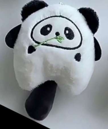 Gantungan Kunci Animals Sanrio Cat Series Kuromi Melody Cinnamoroll Plush Dolls PANDA
