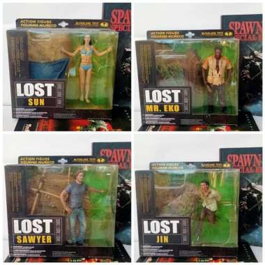 Action Figure Lost McFarlane Toys Lost Series 2 Complete Set of 4 (34)