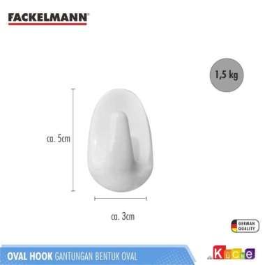OVAL HOOK/ HANGER/ GANTUNGAN MULTIFUNGSI BENTUL OVAL