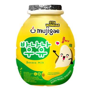 Promo Harga Mujigae Susu Cair Banana 250 ml - Blibli