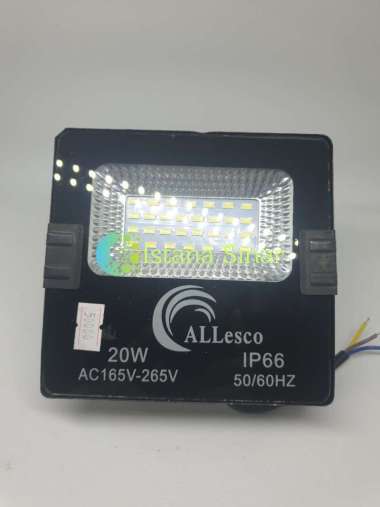 Allesco lampu sorot led 20 watt 20watt led tembak 20 watt outdoor Putih