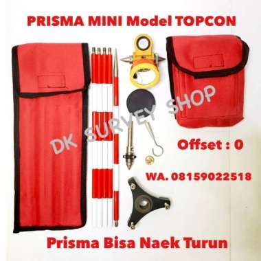 MINI PRISMA / MINI PRISM / PRISMA MINI MODEL TOPCON + MINI STICK POLE