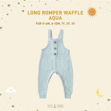 LONG ROMPER WAFFLE