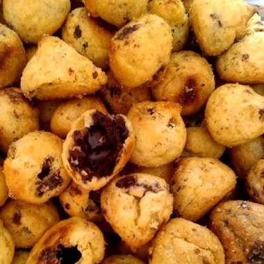[500GRAM] Sus Kering Isi Coklat Lumer - 1/2kg / Kue Soes Chocolate / Cemilan Lebaran