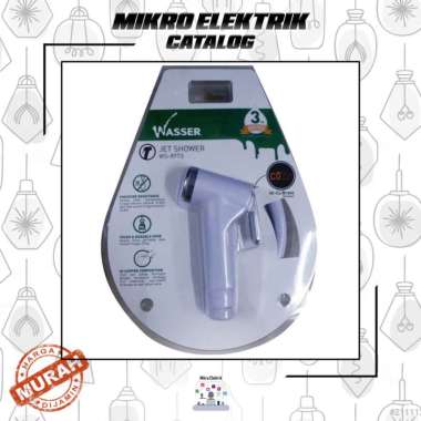 Jet Shower Bidet Wasser WS 89TS White + selang Semprotan cebok Toilet