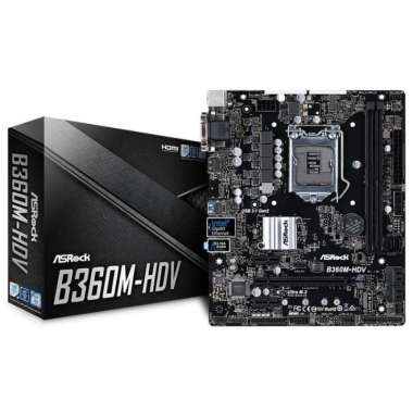 Motherboard Asrock B360M HDV Garansi 3 Tahun Semarang