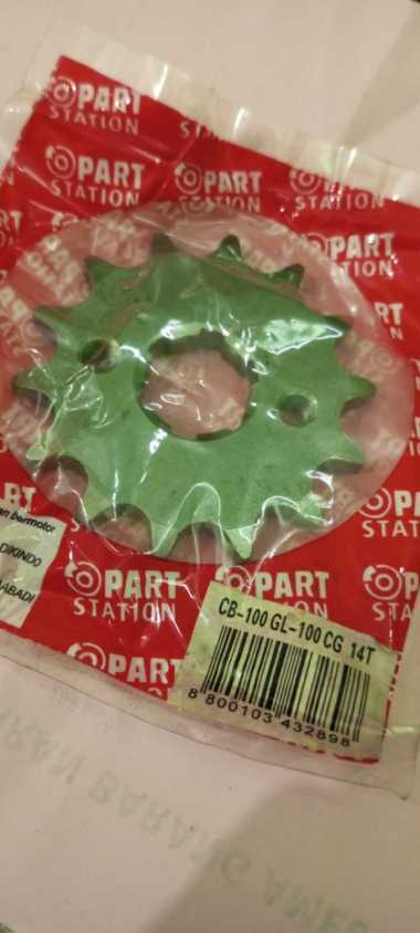 GEAR GIR DEPAN 14T GL100 CB100