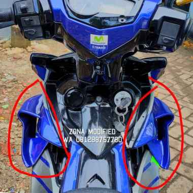 WINGLET MX KING 150 MODEL MOTOGP - SEAESAW Putih