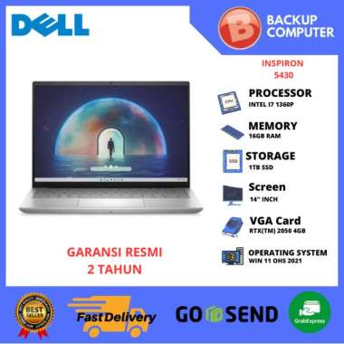 LAPTOP DELL INSPIRON 5510 INTEL I7 1360P 16GB RAM / RTX2050 4GB