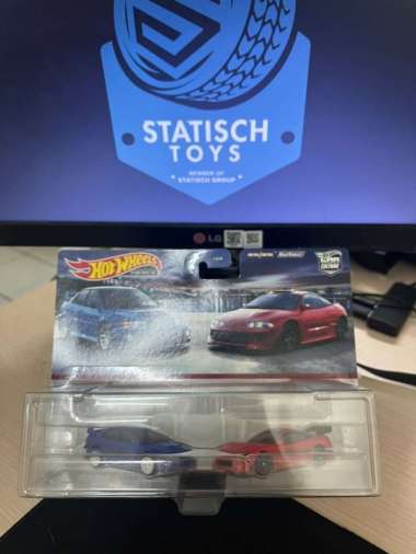 Hot Wheels 2 Pack Mitsubishi Lancer Evo VI Eclipse Twin Pack Hotwheels