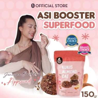 Mama Bear Kukis Almond Oat / ASI Booster Cokelat