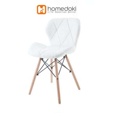 Homedoki Kursi Eames / Kursi Kantor / Kursi Cafe / Kursi Tamu / Kursi Outdoor / Kursi Belajar / Kurs
