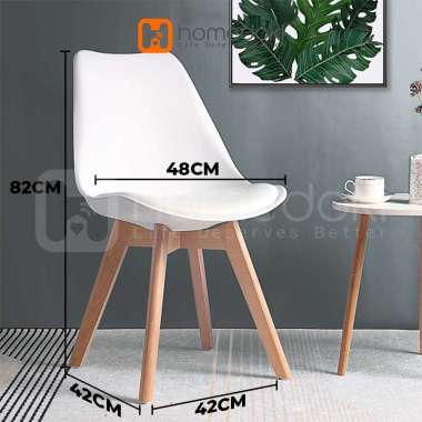 Homedoki Kursi Eames / Kursi Kantor / Kursi Cafe / Kursi Tamu / Kursi Outdoor / Kursi Belajar / Kurs