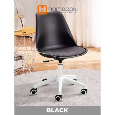 Homedoki Kursi Eames / Kursi Kantor / Kursi Cafe / Kursi Tamu / Kursi Outdoor / Kursi Belajar / Kurs