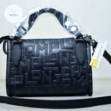 LONGCHAMP LA VOYAGEUSE CUIR LGP NOIR SMALL CROSSBODY - 100% Authentic