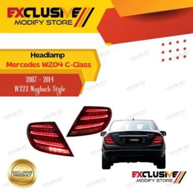 MERCY W204 C Class C200 C250 C280 C300 STOPLAMP UPGRADE W222 MAYBACH