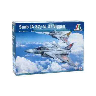 Pesawat SAAB JA 37 / AJ 37 VIGGEN Skala 1:48 Italeri