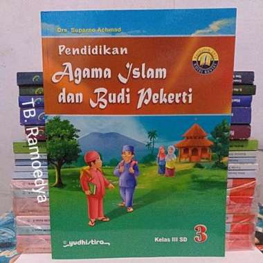 Buku Pendidikan Agama Islam kelas 3 Yudhistira Multivariasi Multicolor