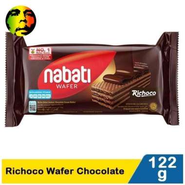 Nabati richoco wafer krim coklat 122