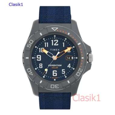 Original 100%!! TIMEX TW2V40300 Expedition North Jam Tangan Pria Navy Fabric Garansi Resmi 1 Tahun