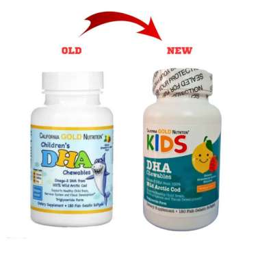 California Gold Nutrition Children DHA Omega 3 DHA Vitamin Anak