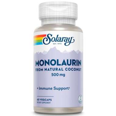 Suplemen Vitamin Solaray Monolaurin 500mg 60 VegCaps
