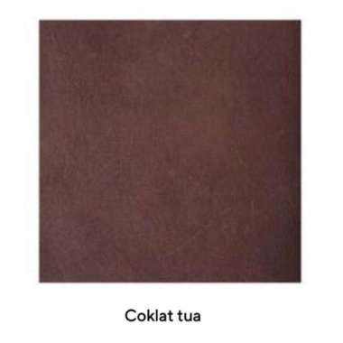 VERISH Tas Slempang Kulit Model Trendy Leather Original mk02 Coklat Tua