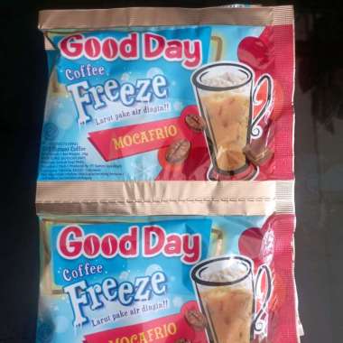 Promo Harga Good Day Coffee Freeze Mocafrio per 10 sachet 30 gr - Blibli