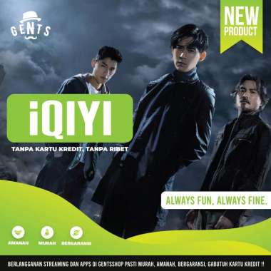IQIYI PAKET VIP PREMIUM NO ADS FULL GARANSI 100%