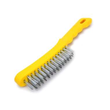 Krisbow Scratch Brush Sikat Kawat Besi 4 Baris